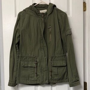 Sky and Sparrow Olive Jacket Size M